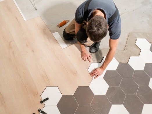 Flooring installation services in West Dover