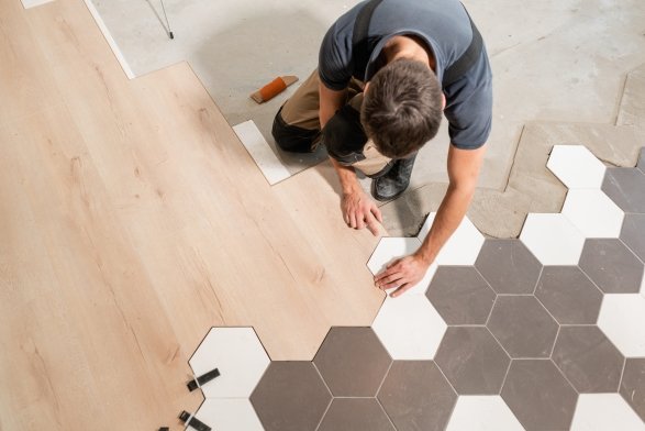 Flooring installation services in West Dover